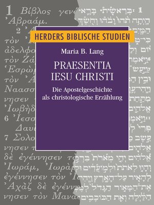 cover image of Praesentia Iesu Christi